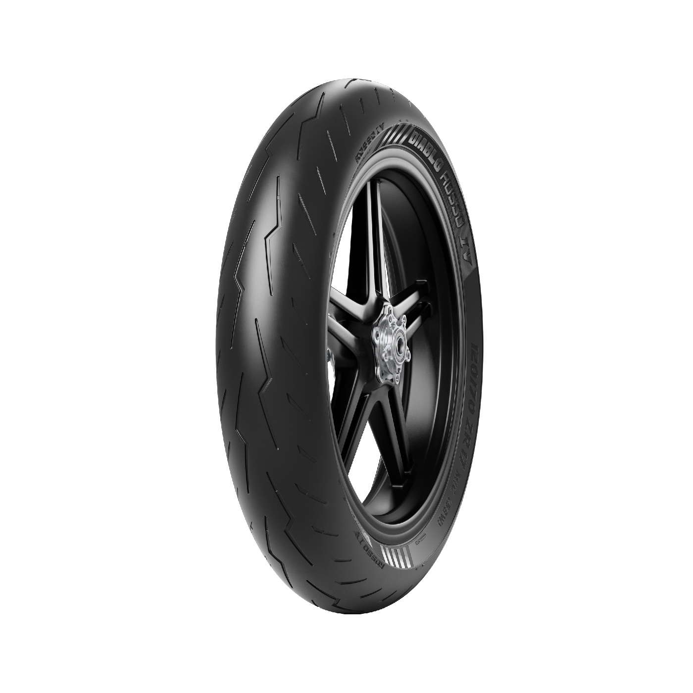 Pirelli 190/55ZR17M/CTL Diablo Rosso IV - Delantera - Imagen 2