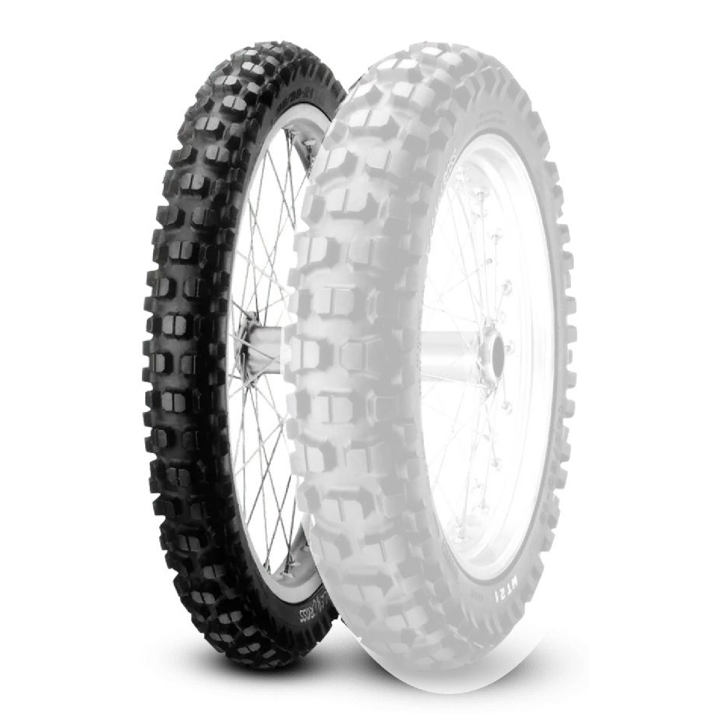 Pirelli 90/90-21M/C 54RM+S MT21 - Delantera - Imagen 2
